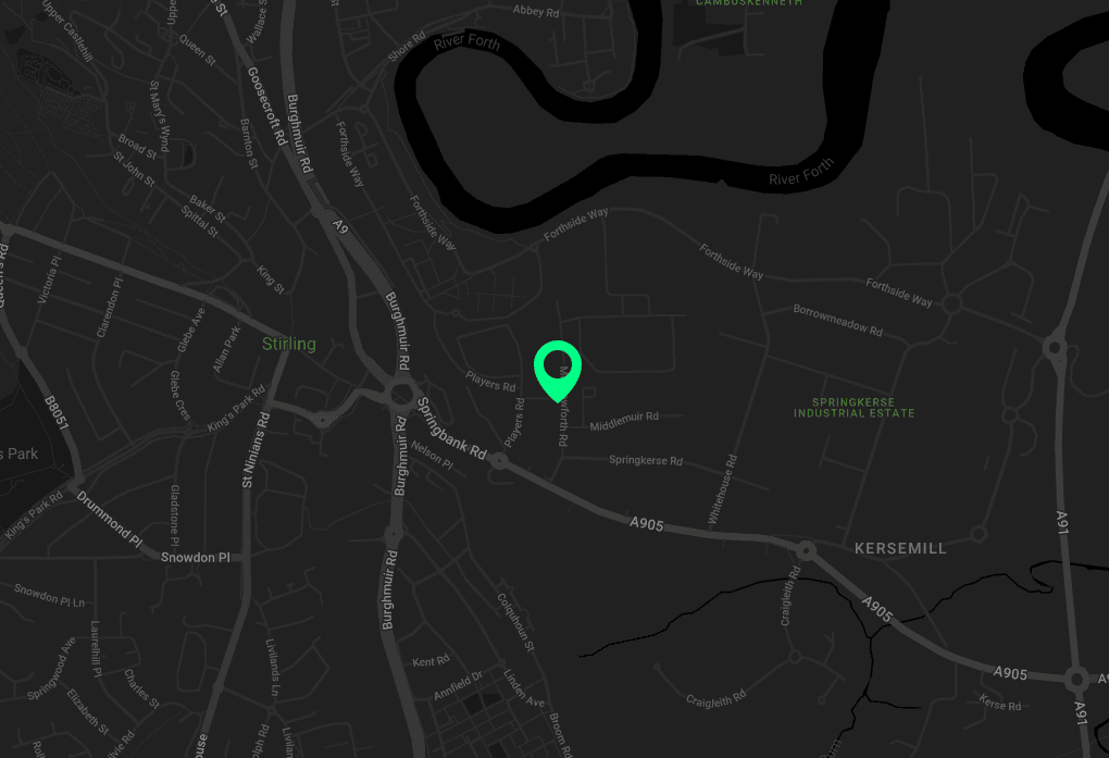 Map of AAB Stirling accountants